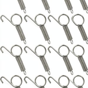 PHITUODA Spring Latch Hooks Galvanized Steel Pet Cage-0