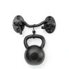 BXUYAOXMC Eye Hook Latch Black Stainless Steel Door Lock-6