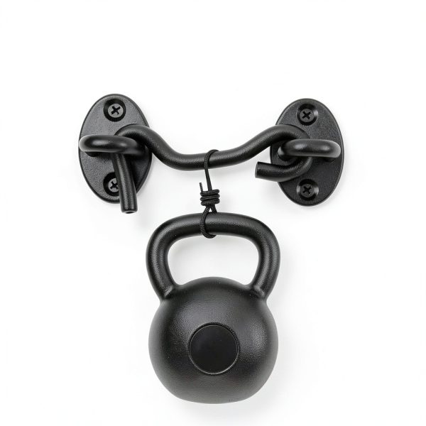 BXUYAOXMC Eye Hook Latch Black Stainless Steel Door Lock-6