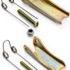 PATIKIL Metal Hook Latch Gold Tone Modern Industrial-4