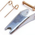 Campbell Chain Hook Latch Steel Gold Industrial Hardware-0