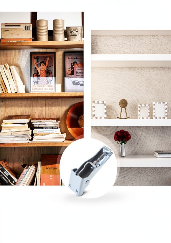 Homoyoyo Stainless Steel Hook Latch Heavy Duty Wall Mount-7