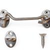 Quacc Stainless Steel Hook Latch Secure Durable Door Lock-2