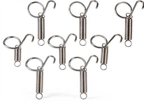 Yuomeaz Spring Latch Hooks Stainless Steel Pet Cage Security-0