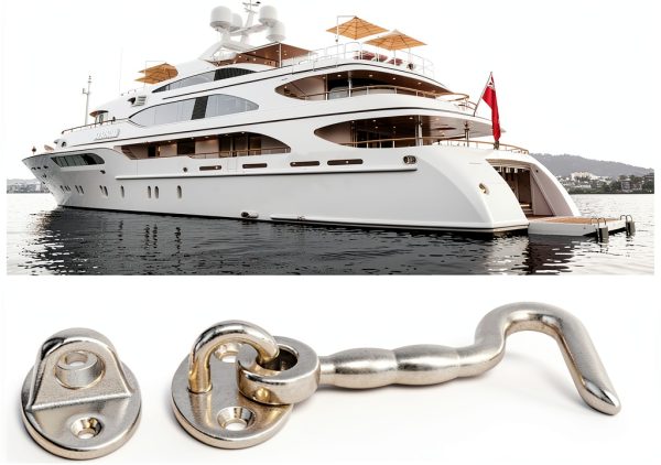 Tissting 304 Stainless Steel Hook Latch Marine Grade-4