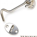 Quacc Stainless Steel Hook Latch Secure Durable Door Lock-0