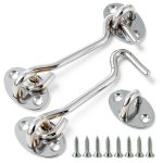 Styquenzer Hook and Eye Latch Stainless Steel Heavy Duty-0