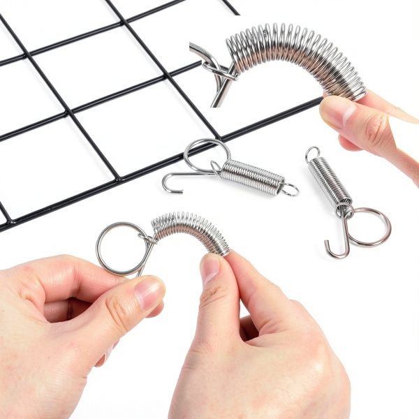 Yuomeaz Spring Latch Hooks Stainless Steel Pet Cage Security-4