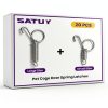 SATUY Spring Latch Hook Pet Cage Door Secure Galvanized-0
