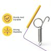 SATUY Spring Latch Hook Pet Cage Door Secure Galvanized-2