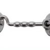 Abaodam Stainless Steel Hook Latch Windproof Security Silver-2