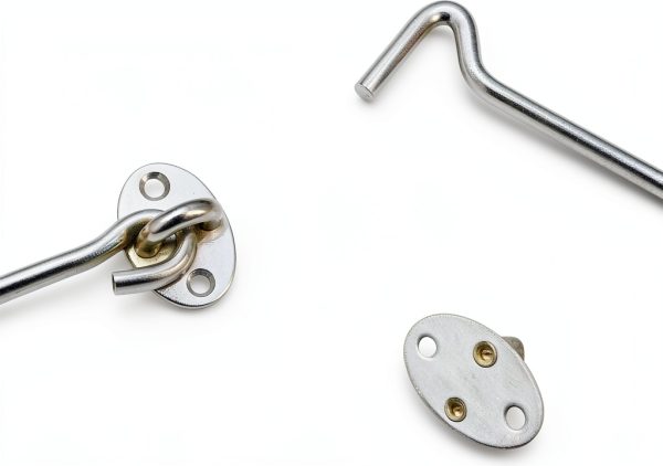 Quacc Stainless Steel Hook Latch Secure Durable Door Lock-3