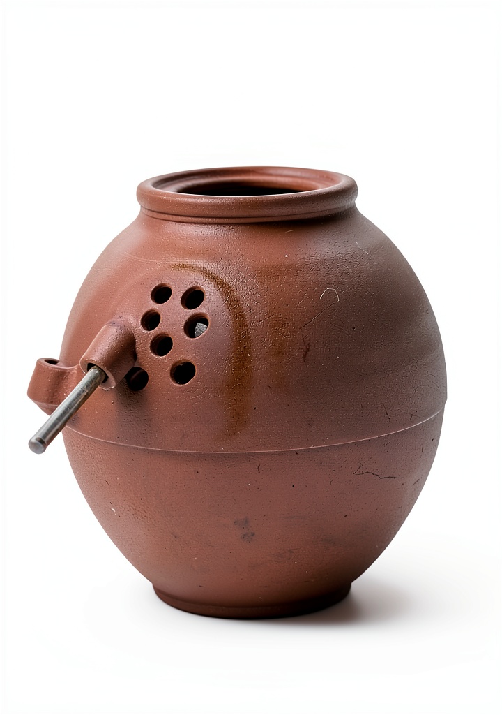 'Cover of Antique Pottery Book on Kindle device'