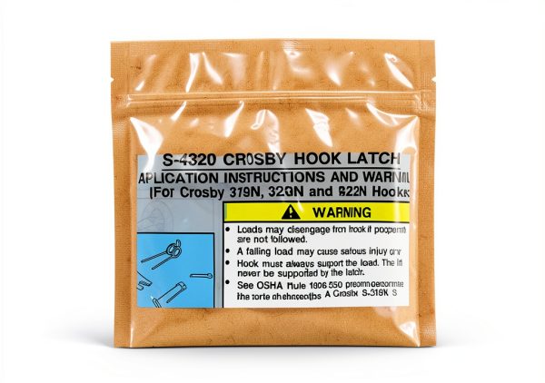Crosby Hook Latch Industrial Hardware Durable Steel-1