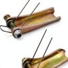 PATIKIL Metal Hook Latch Gold Tone Modern Industrial-2
