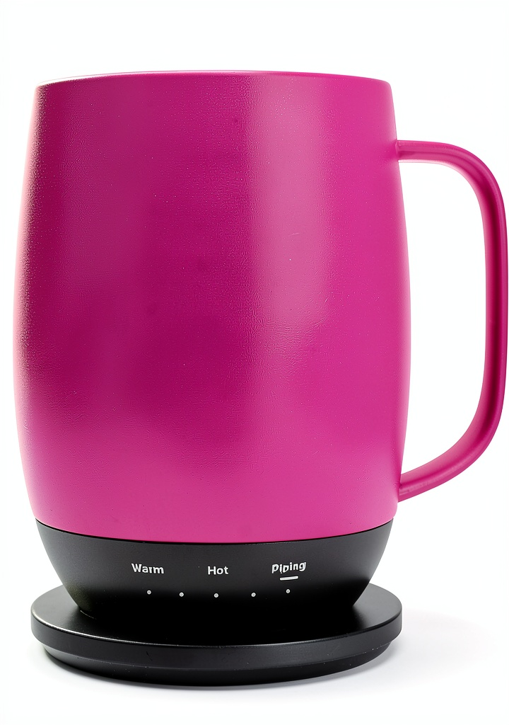 Nextmug placed on a home office desk with a laptop and notebook