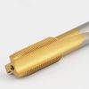 Metric M8 X 1.25 HSS Ti-Coated Straight Flute Thread Tap, M8 X 1.25mm Titanium Coated Thread Machine Tap Right Hand-1