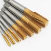 Metric M8 X 1.25 HSS Ti-Coated Straight Flute Thread Tap, M8 X 1.25mm Titanium Coated Thread Machine Tap Right Hand-5
