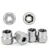 Bolt Extractor Kit,14 Piece Impact-Grade CR-MO Steel Nut Remover Set, 3/8" Drive Socket for Removing Frozen/Rusted/Rounded Bolts & Lug Nuts (Sizes 8-19mm),Automotive & Machinery Repair-2