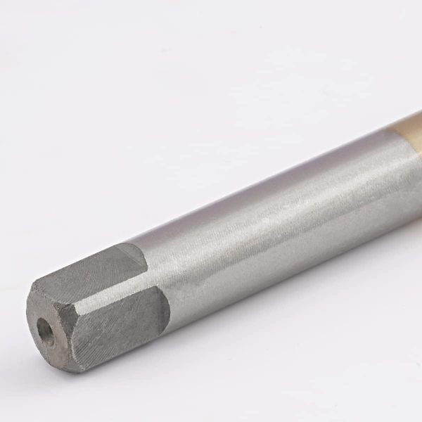 Metric M8 X 1.25 HSS Ti-Coated Straight Flute Thread Tap, M8 X 1.25mm Titanium Coated Thread Machine Tap Right Hand-2