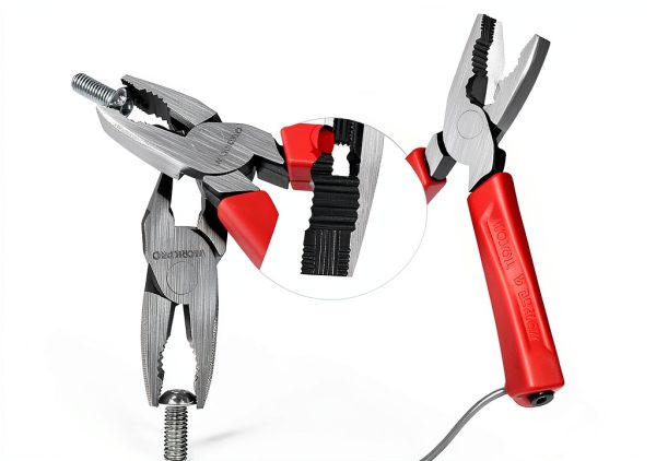 WORKPRO 6.5" Linesman S Screw Extractor Pliers – Chrome Vanadium-6