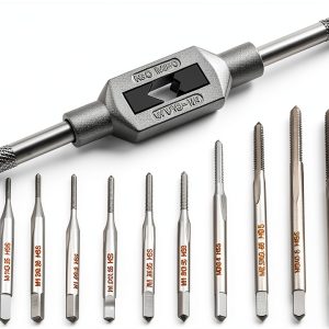 Micro Taps Bit 10pcs HSS Mini Metric Thread Tap Set by Saipe-0