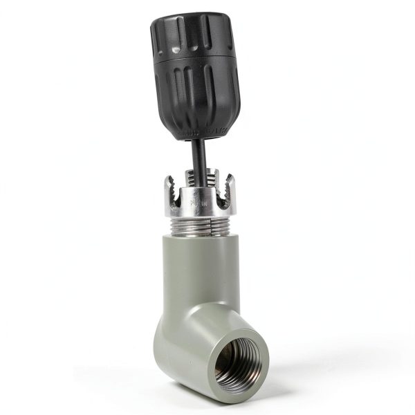 PVC Pipe Threader Kit Eyech Carbon Steel Dual-Function 3-Piece Set-2
