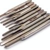 Micro Taps Bit 10pcs HSS Mini Metric Thread Tap Set by Saipe-4