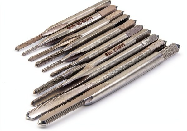 Micro Taps Bit 10pcs HSS Mini Metric Thread Tap Set by Saipe-4