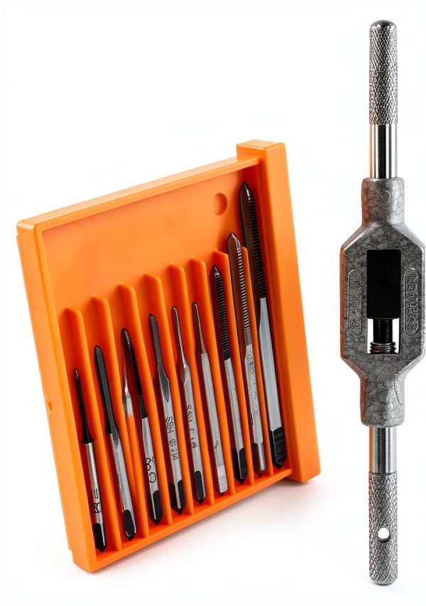 Micro Taps Bit 10pcs HSS Mini Metric Thread Tap Set by Saipe-5