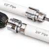 PVC Pipe Threader Kit Eyech Carbon Steel Dual-Function 3-Piece Set-6