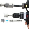 Bolt Extractor Kit, 14 PCS Impact Bolt & Nut Remover Set with 3/8 Inch Adapter, Upgrade Stripped Bolt Extractor Socket Set with Portable Tool Box, Easy Out for Rusted, Damaged, Round Bolt Nuts Screws-5