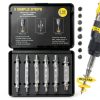 CASEKEY Screw Extractor Set for Men Valentine Father Day Gift Steel-0