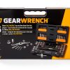 GEARWRENCH 77 Piece SAE/Metric Ratcheting Tap and Die Set -3887-4