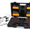 GEARWRENCH 77 Piece SAE/Metric Ratcheting Tap and Die Set -3887-3