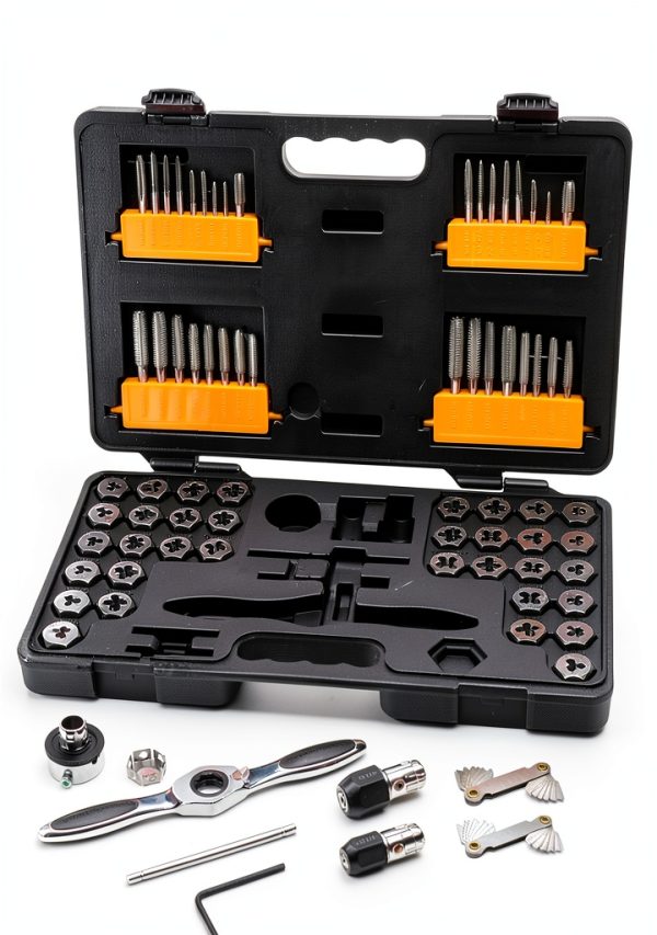 GEARWRENCH 77 Piece SAE/Metric Ratcheting Tap and Die Set -3887-2
