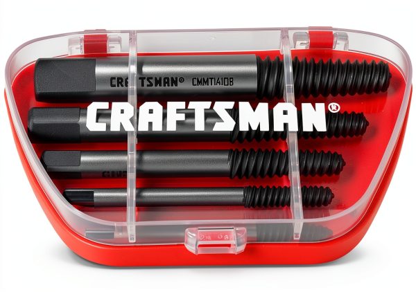 Spiral Screw Extractor CRAFTSMAN CMMT14108 Silver Tap Extractor Set-1